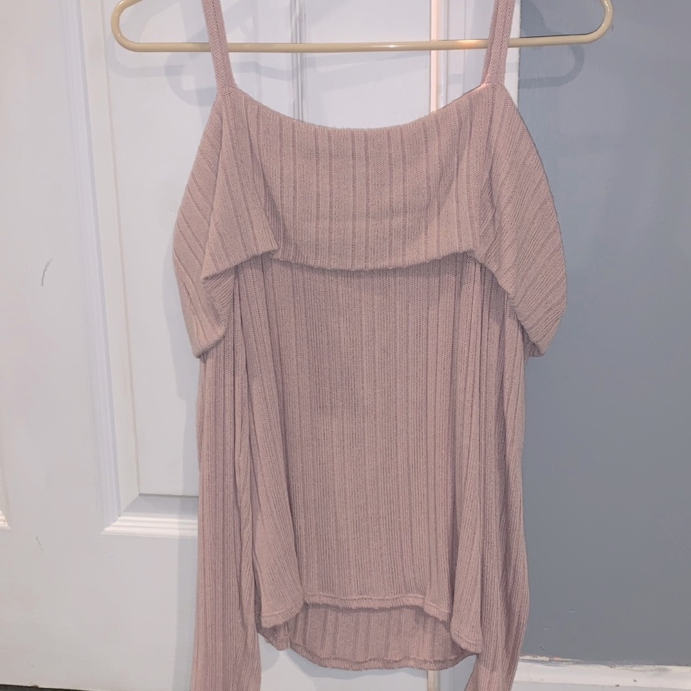 Charlotte Russe off the shoulder sweater